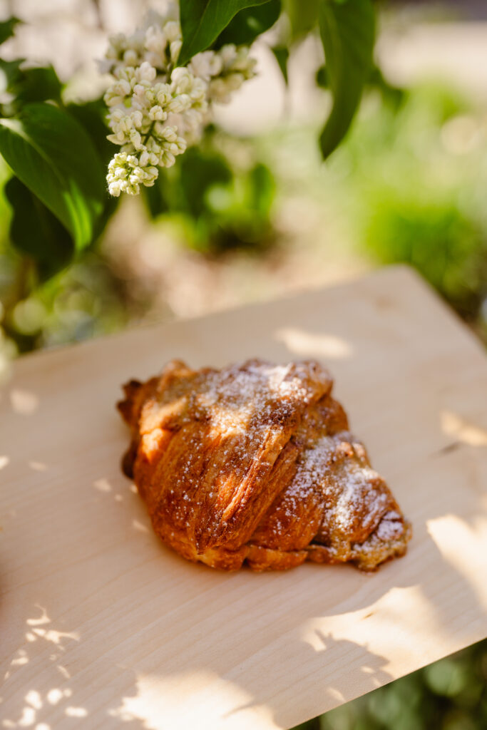 Croissant aux pistaches